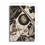 Wallity Lienzo Decorativo Vasili Kandinsky 70 x 100 cm
